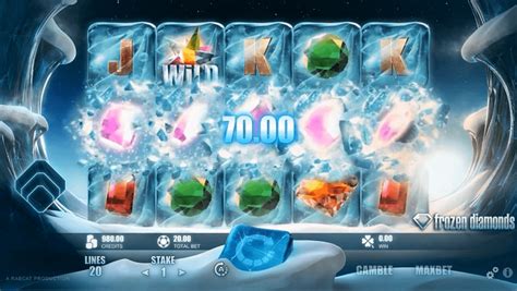 Frozen Diamonds™ a video slot manufactured by RABCAT .